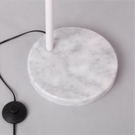 Nashua SKD-F1009 Lámpara de Suelo Elegante Diseño Moderno. Compatible Bombillas LED E27 RGB/CCT. Ideal Salón, Dormitorio, Comedor.
