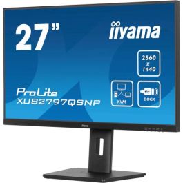 Iiyama XUB2797QSNP-B1 Monitor 27" QHD 1440P IPS 100Hz 1ms Altavoces DP USB-C Power Delivery 65W