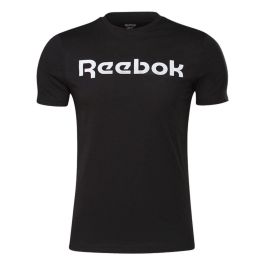 Camiseta de Manga Corta Hombre Reebok Graphic Series Linear Logo Negro Precio: 20.50000029. SKU: B16V4EBFDF