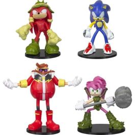 SONIC LAN3181860665404 4 Figuras Articuladas de 7,5 cm Surtido
