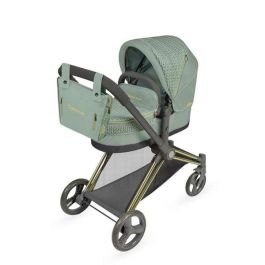 Decuevas Coche de Muñeca 3x1 Plegable para Muñecas de hasta 50 cm - Metal, Plástico, Poliéster - +36 Meses