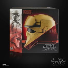 Hasbro Casco Electrónico Star Wars The Black Series Shoretrooper Andor Réplica Coleccionable para Fans