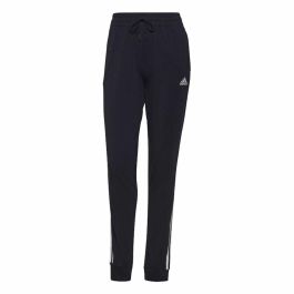 Pantalón Largo Deportivo Adidas Essentials 3 Bandas W Azul marino Mujer