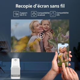 Philips AABOI94993 Proyector de vídeo NeoPix 140 HD 720p LED Wi-Fi Blanco