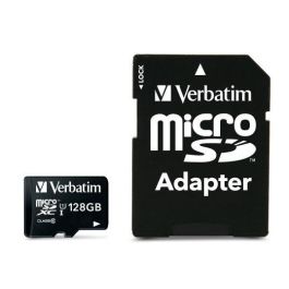 Verbatim MicroSDXC 128GB Class 10 Tarjeta de Memoria para Móviles, Cámaras y Dispositivos SDHC