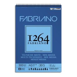 Bloc De Dibujo Fabriano 1264 Mix Media Con Espiral Grano Natural Tecnicas Mixtas A3 300G 30H Precio: 13.88999976. SKU: B1CNP6JE3J