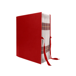 Liderpapel Carpeta Fuelle Folio Cartón Forrado Burdeos 20 Departamentos 220x350x300 mm