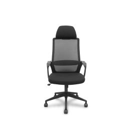 PIQUERAS Y CRESPO FOROL Silla Pro534 negra respaldo malla negro asiento tela negro base piramidal negra ruedas nailon Precio: 122.98999988. SKU: B1BARERSZB