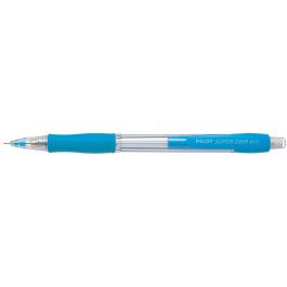 Portaminas Pilot Super Grip Celeste 0,5 mm Sujecion De Caucho 12 unidades