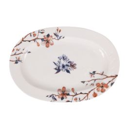 Bandeja de Aperitivos Toscana Flores Ovalado 30 x 20 x 2 cm (6 Unidades) Bandeja de Aperitivos Toscana Flores Ovalado 30 x 20 x 2 cm (6 Unidades)