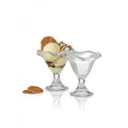 La Mediterranea Copa Helado de Poliestireno, 265 ml, 13,3 cm de Alto (24 Unidades)