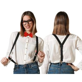 Set Rojo con Tirantes, Pajarita y Gafas - Ideal para Disfraces de Payaso, Animador o Fiesta Neón Precio: 2.50000036. SKU: B123GSZW4G