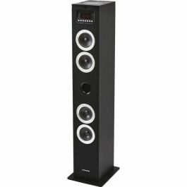 THOMSON DS120CD - Torre de altavoces multimedia - Reproductor de CD - 60W - Bluetooth, USB, radio FM - Pantalla LED - Negro