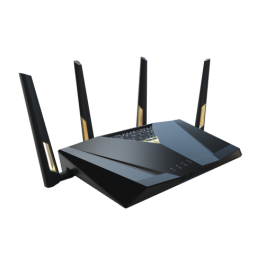 Asus 90IG08V0-MO3N0V Router Inalámbrico Wi-Fi 7 Doble Banda 10 Gigabit Ethernet Negro Gris 5764 Mbit/s
