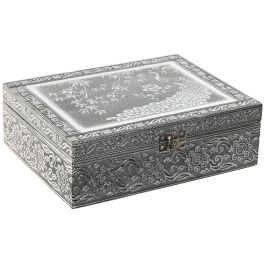 DKD Home Decor Joyero Indio Pavo Real Madera Aluminio Plateado Verde 17.5x7.6x22.5cm Precio: 18.49999976. SKU: B18C6RE5QD