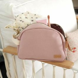 Beaba BEA3384349403119 Neceser bebé de lona rosa empolvado Beaba BEA3384349403119 Neceser bebé de lona rosa empolvado