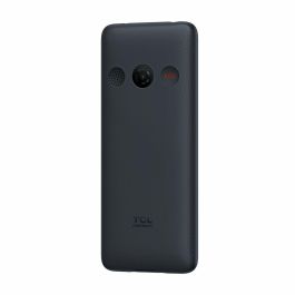 TCL Onetouch 4022S Teléfono Móvil para Personas Mayores con Pantalla 2.8", Botón SOS, Teclado Grande y Base de Carga - Gris
