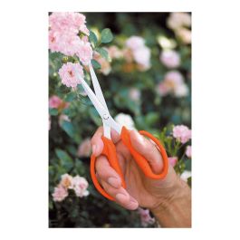 Stocker Tijera para florista 19.5 cm, ligeras y prácticas para cortar flores, hierbas y ramas finas