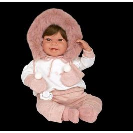 Muñecas Arias Muñeca Elegance 45 cm Zoe Rosa con Manoplas (Muñeco de Peso)