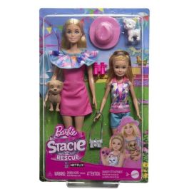 Barbie Stacie Al Rescate Pack 2 Hermanas Hrm09 Mattel