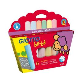 Tizas De Colores Giotto Bebe Estuche De 6 (Set de 6) Precio: 27.78999982. SKU: B1FLYE94GD