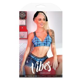 Conjunto de Lencería Fantasy Lingerie Azul (M/L) Conjunto de Lencería Fantasy Lingerie Azul (M/L)