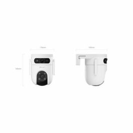 EZVIZ H9c Dual 3K Almohadilla Cámara de seguridad IP Exterior 2880 x 1620 Pixeles Techo/Pared/Poste Precio: 139.49999976. SKU: B16M4NLM6R