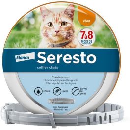 Seresto Collar Antiparasitario Externo para Gatos y Gatitos (desde 10 semanas) - Protección 7-8 Meses contra Pulgas, Garrapatas y Larvas. Doble Seguridad. Precio: 45.78999975. SKU: B197T94SJA