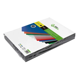 Liderpapel Tapa Encuadernacion Polipropileno A3 0.5 mm Negro Opaco Paquete 100 Unidades