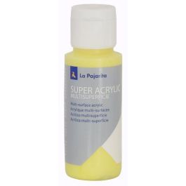 Pintura Acrilica La Pajarita 60 Ml (Bote) Amarillo Limon A-03 (Set de 6) Precio: 20.50000029. SKU: B12PVDEY43