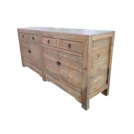 Buffet Shabby DKD Home Decor Marron 48 x 91 x 200 cm