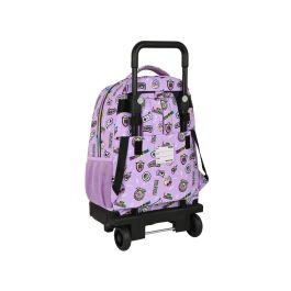 Mochila Escolar con Ruedas Monster High Best boos Lila 33 X 45 X 22 cm