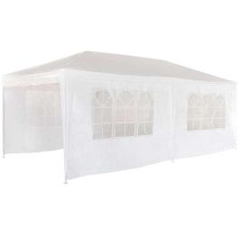 Cenador Aktive 300 x 260 x 600 cm Metal Poliéster Blanco Precio: 113.89000007. SKU: B127XAYJ7S