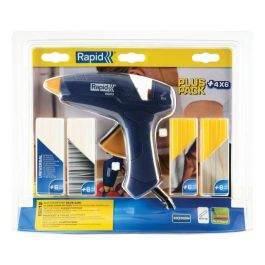 Pistola de pegamento para cola Ø 12mm - RAPID - EG212 - Blister + 4 tipos de cola Pistola de pegamento para cola Ø 12mm - RAPID - EG212 - Blister + 4 tipos de cola