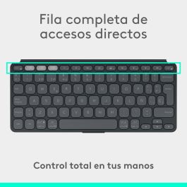 Teclado Logitech 920-012973 Grafito Español QWERTY Teclado Logitech 920-012973 Grafito Español QWERTY