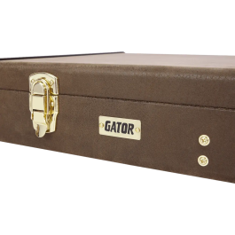 Gator GW Deluxe Estuche Marrón para Guitarra Eléctrica
