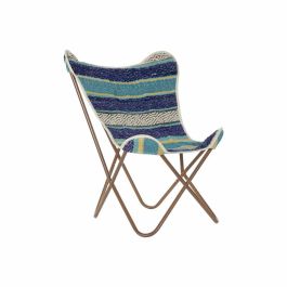 Sillon Indio DKD Home Decor Azul Marino 65 x 90 x 74 cm Precio: 79.32155. SKU: S3015923