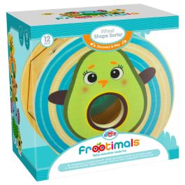 Frootimals Encajable formas madera Miss Pio Chickicado. Rompecabezas y encajable rodante para aprendizaje temprano y estimulación motora Precio: 25.99000019. SKU: B1AH4BWDCX