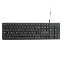 eSTUFF G220 Teclado USB con Cable de Tamaño Completo, Teclas Silenciosas y Perfil Bajo, Diseño Delgado para Productividad Óptima, Distribución Alemana eSTUFF G220 Teclado USB con Cable de Tamaño Completo, Teclas Silenciosas y Perfil Bajo, Diseño Delgado para Productividad Óptima, Distribución Alemana