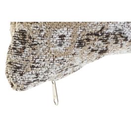 DKD Home Decor Cojín Decorativo Árabe Turquesa 45x45x12 cm, Colección Aladin, 70% Algodón y 30% Poliéster, Lavado en Seco