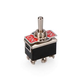 Edm Interruptor 6 patillas on/off/on, 10A, 250V