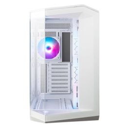 MSI MAG PANO 100R PZ White Mid Tower, 3x120mm+1x120mm ARGB, 2xUSB3.2+1xType C, 3x2.5"+2x3.5", 306-7G26W22-HH9 Precio: 128.49999987. SKU: B1D8BPM2BW