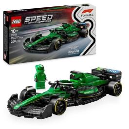 Juego de construccion coche de carreras aston martin aramco formula 1 amr24 lego speed champions