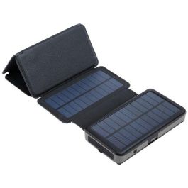 Sandberg Solar 6-Panel Powerbank 20000 mAh con Carga Rápida USB-C PD 20W y USB-A | Batería Externa Plegable para Viajes y Exterior