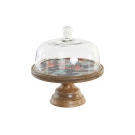 DKD Home Decor Bandeja Tropical Verde Natural Mango Cristal 30 x 33 x 30 cm Precio: 35.50000003. SKU: S3041687