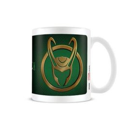 Taza Mug Loki MG26084 Blanco Verde 315 ml