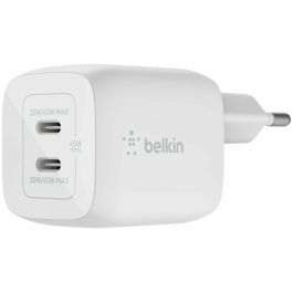 Cargador de Pared Belkin WCH011vfWH 45 W Blanco Precio: 39.49999988. SKU: B19YX9EM4E