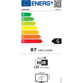 Samsung BE50A-H 127 cm (50") 4K Ultra HD Gris Procesador incorporado Tizen