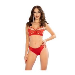 Conjunto de Lencería Chilirose Rojo XL 2 Piezas Precio: 19.49999942. SKU: B15PQT3CNF