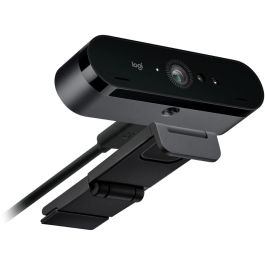 Logitech BRIO 4K Webcam USB Graphite - Cámara Web 4K Ultra HD con Micrófonos Integrados para Videoconferencias y Streaming